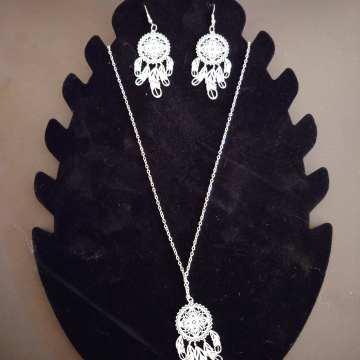 Parure bijoux capteur de rêves 3