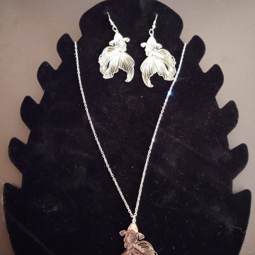 Parure bijoux poisson 